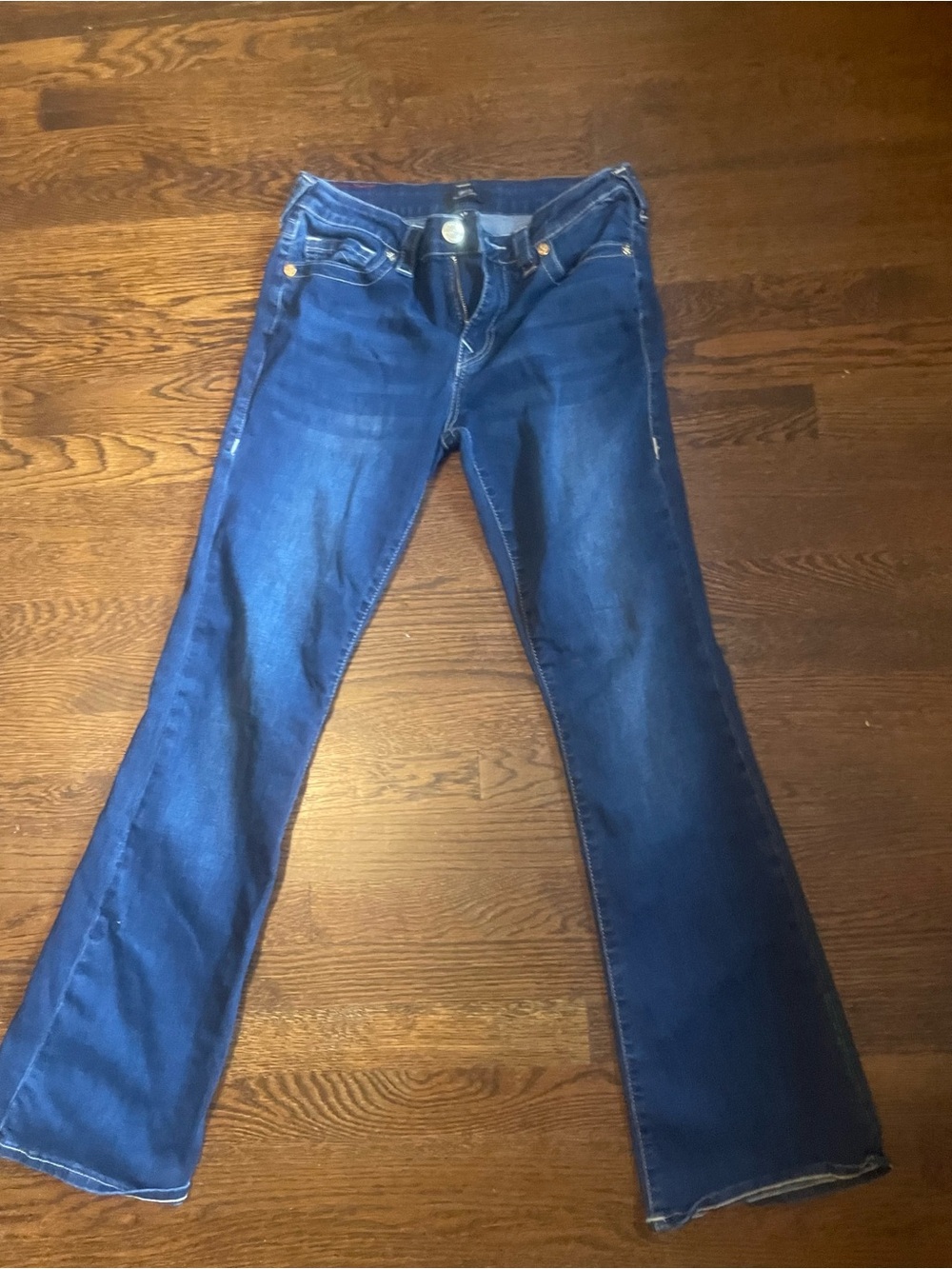 Women’s Dark Blue Bootcut True Religion Becca jeans